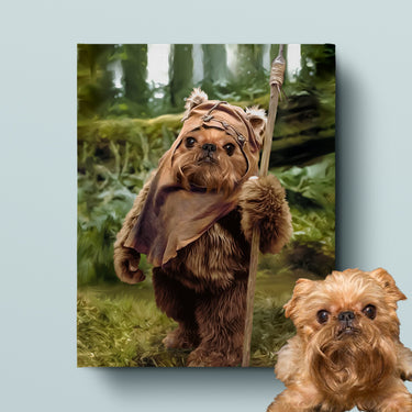 Ewokified Pet Portrait